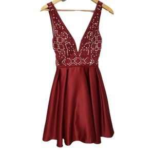 Blondie Nites Embellished Formal Prom Dress